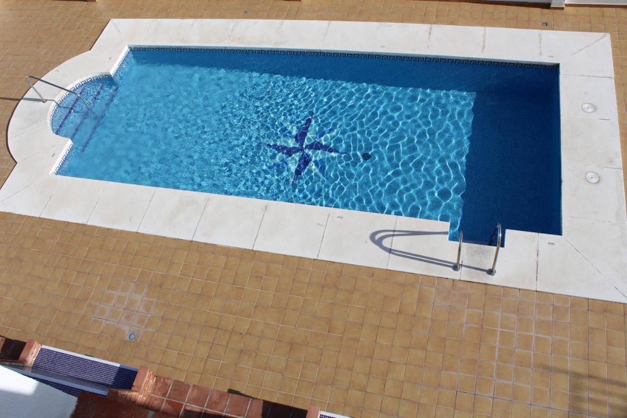 Playa Burriana, Tva Terasser, Havsutsikt, Pool Nerja Luaran gambar