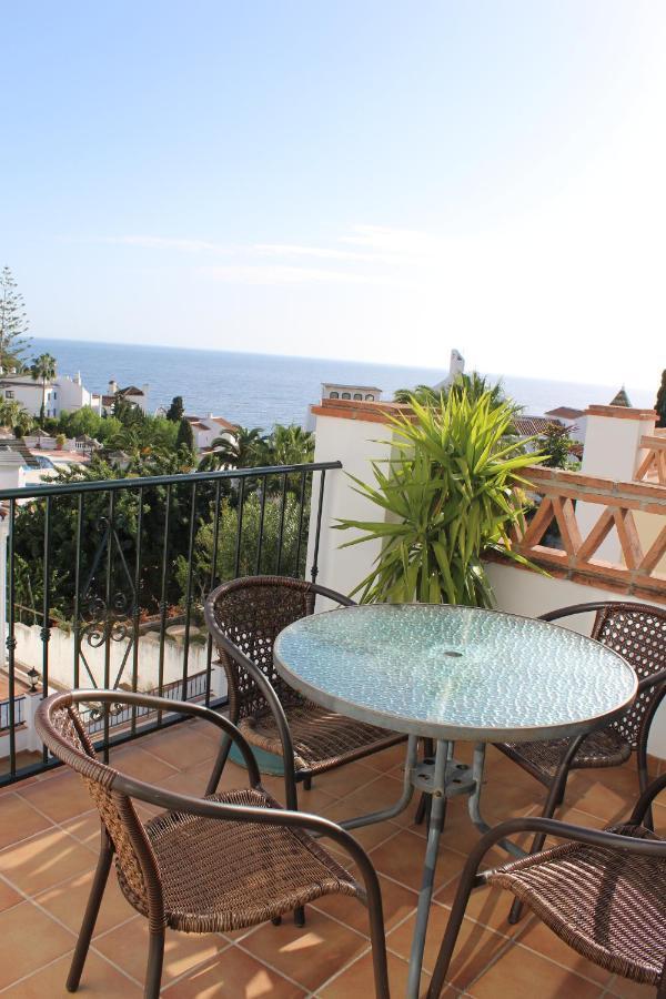 Playa Burriana, Tva Terasser, Havsutsikt, Pool Nerja Luaran gambar