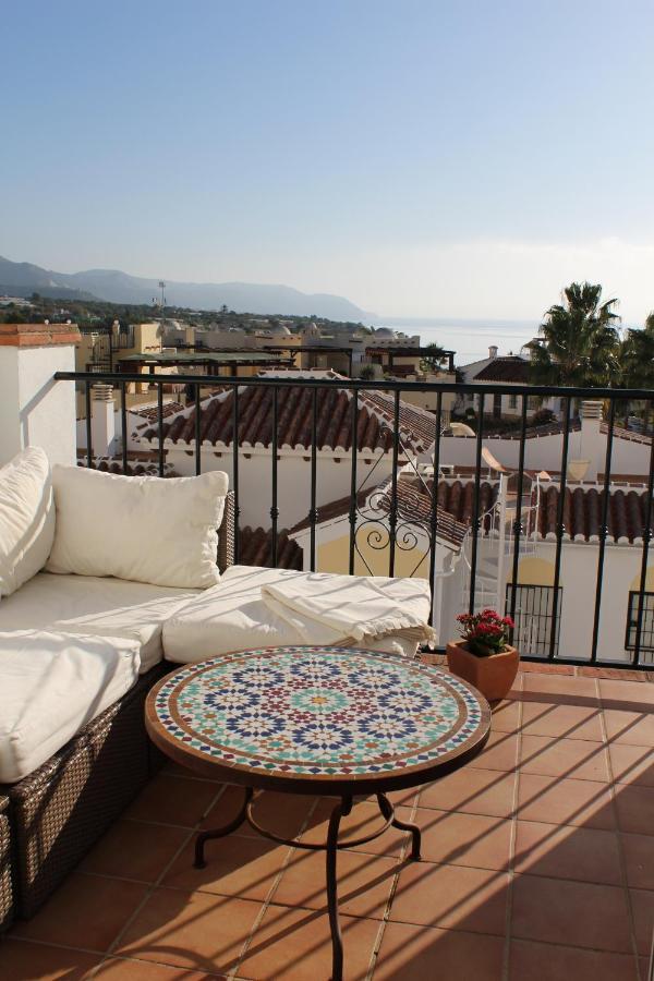 Playa Burriana, Tva Terasser, Havsutsikt, Pool Nerja Luaran gambar