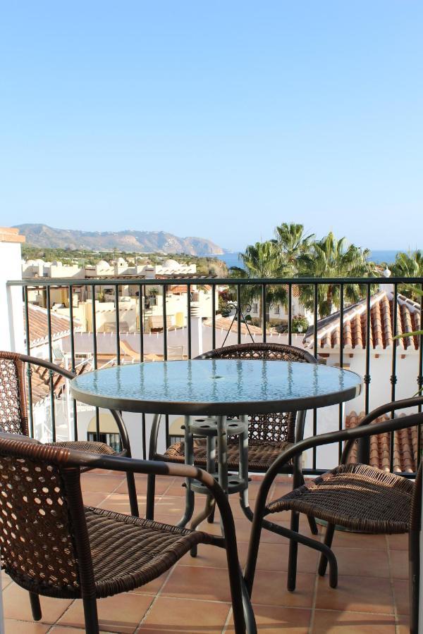 Playa Burriana, Tva Terasser, Havsutsikt, Pool Nerja Luaran gambar